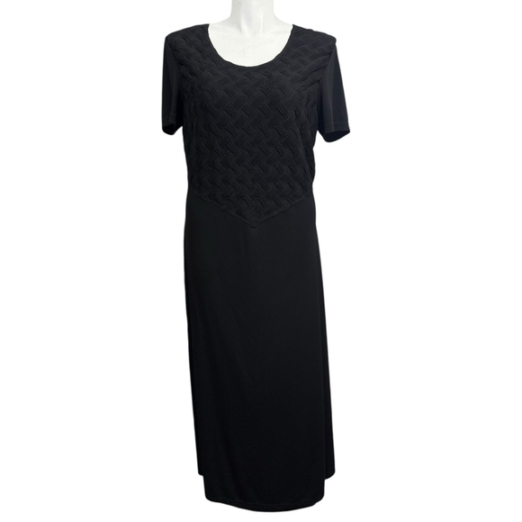Coldwater Creek Dresses & Skirts - Coldwater Creek Black Maxi Dress Size XL